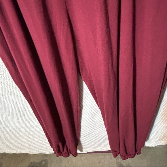 SMASH + TESS Sz XL Payton Jumpsuit Pleats Elastic Hem Square Neckline - Picture 6 of 12